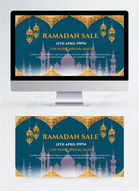 Banner Islamic Ramadan Construction Template Imagepicture Free