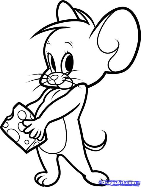 How To Draw Tom And Jerry Cartoon Characters