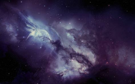 Purple Space Cloud Cool Wallpapers Purple Galaxy Wallpaper Nebula