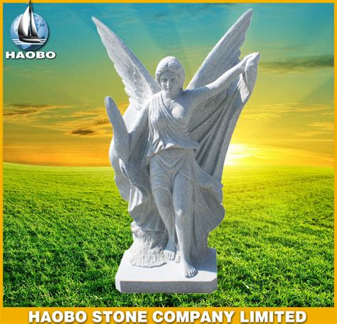 White Marble Angel Statues Hbsa004