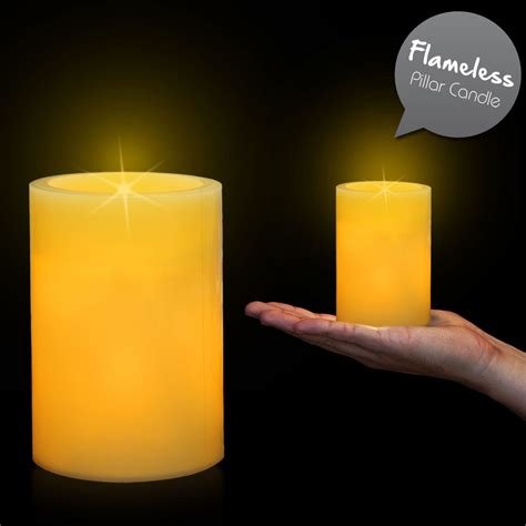 Led Pillar Candle 4 14 Inch