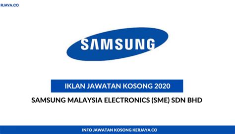 Searches related to samsung malaysia electronics sme sdn bhd jobs. Samsung Malaysia Electronics (SME) Sdn Bhd • Kerja Kosong ...