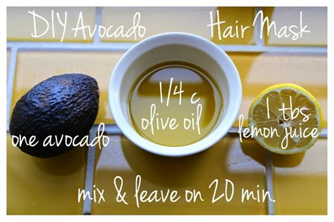 Ah, but these foods double as wonderful nourishment for your locks. Beauty Science Fair: Avocado Hair Mask Edition | Gloss and ...