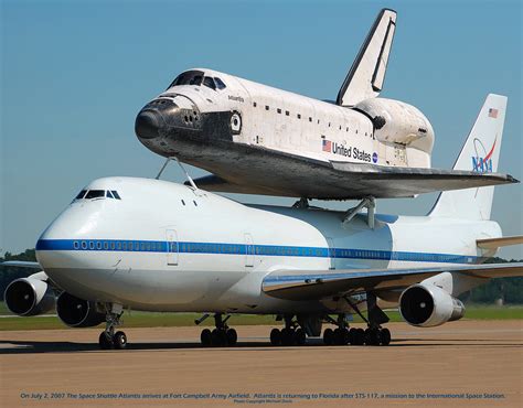 Nasa Boeing 747 123sca N905na And Space Shuttle Atlantis Flickr