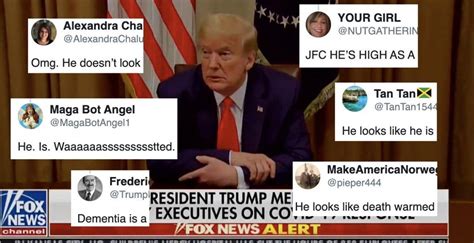Twitter Goes Wild With Viral Clip Of Slurring Trump Hes High As A Kite