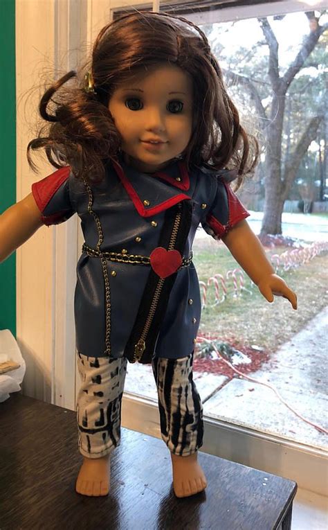 American Girl 18 Evie Descendants Doll Costume Outfit Etsy American