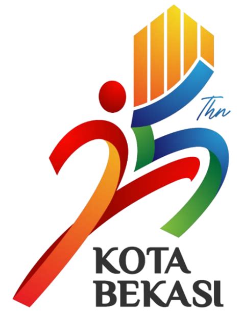 Logo Hut Kota Bekasi Tahun 2022 Ke 25 Format Png Pdf 