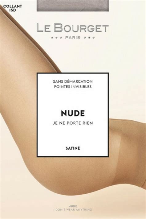 FemmeLe Bourget Nude Collant Nude Satine Collants Ikash Education