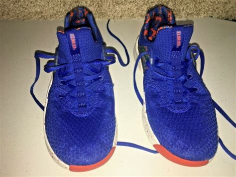 Boys Nike Florida Gators Size 7 Blue Athletic Shoes Ebay