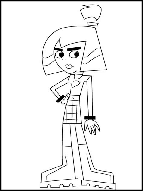 Printable Coloring Sheets Danny Phantom 6