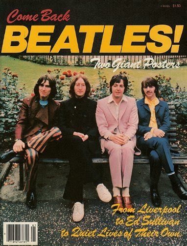 Come Back Beatles Poster Magazine Movie Publications