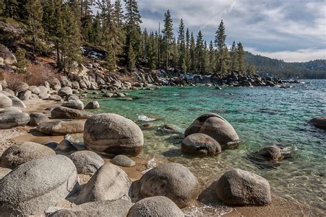 At Secret Cove Lake Tahoe By Richard Thelen Redbubble