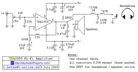 The utc tda2050 is a monolithic integrated circuit with high. Stereo Amplifier Circuit Diagram - Circuit Diagram Images