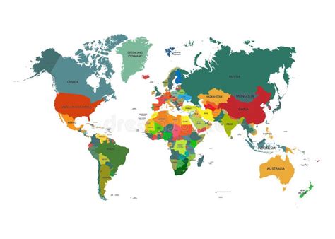 World Map High Detailed Political Map Of World With Country Names