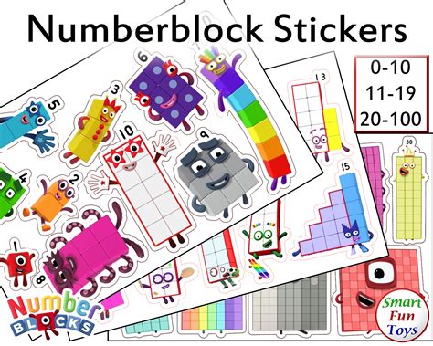 Numberblocks Printables 11 20 Thekidsworksheet Images