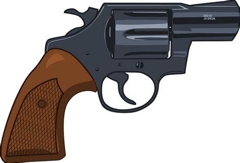 Pistol Clipart Revolver Barrel Pistol Revolver Barrel Transparent Free