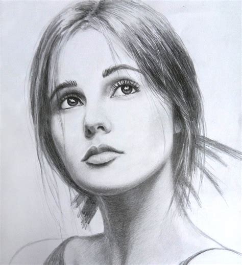 Draw Realistic Pencil Sketch Portrait From A Photo