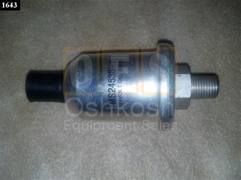 Oil Pressure Sending Unit (60PSI) - Oshkosh Equipment