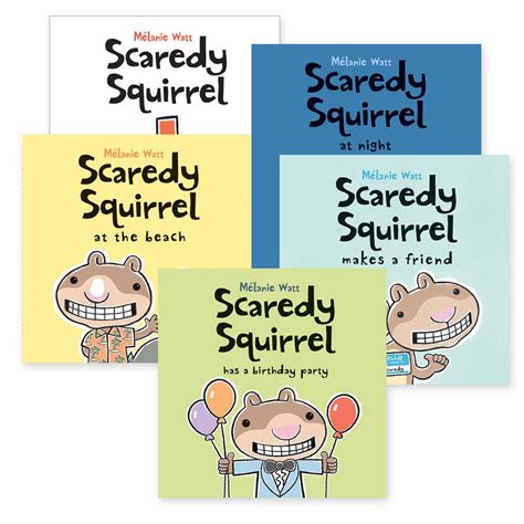 Scaredy Squirrel Storybook Collection Scaredy Squirrel Squirrel