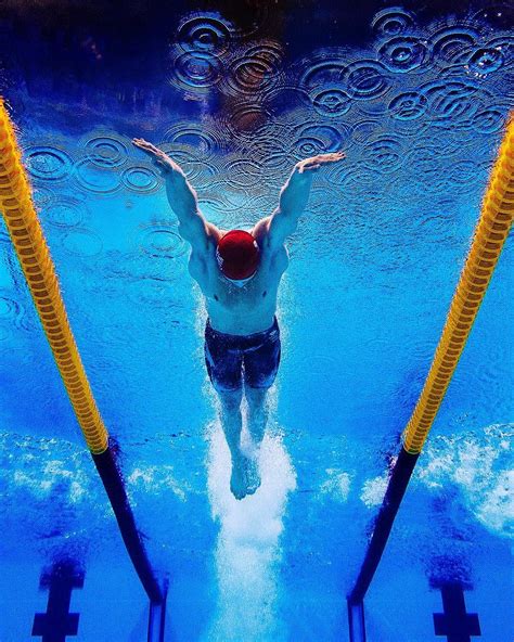 Swimmer Adam Peaty Of Great Britain Competes In A 100 Meters
