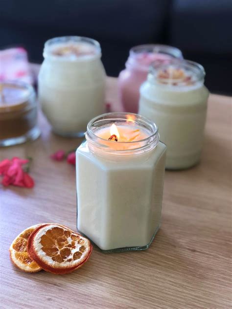 Homemade Scented Candles Home Grown Happiness Homemade Scented