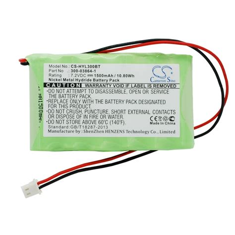 Replacement Battery For Honeywell 72v 1500mah 1080wh Alarm System