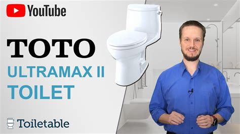 Toto Ultramax Ii Toilet Review By Toiletable Com Youtube