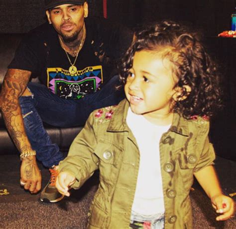 Welcome To Chitoo S Diary Chris Brown Shares A Cute Photo With Daughter