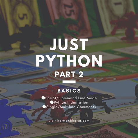Just Python Part 2 — Basics Python Is Very Simple And By Harman