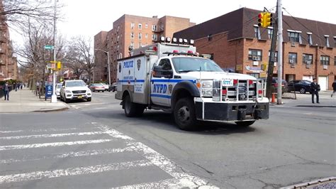 Quick Catch Of Nypd Esu Truck 10 Cruising By Youtube