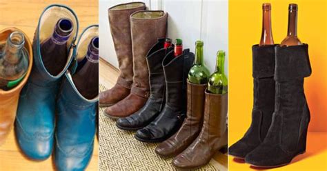 20 Creative Ways To Use An Old Bottle Boot Storage Empty Wine