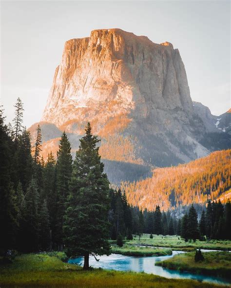 Square Top Mountain Wyoming Mountain Photography Wyoming Scenic