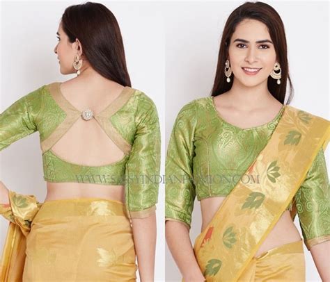 Latest Saree Blouse Back Designs Choli Pattern Cheap Trendy Stores