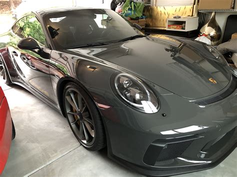 For Sale 2018 Gt3 Touring In Pts Slate Grey Rennlist Porsche