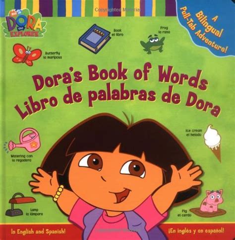 Doras Book Of Wordslibro De Palabras De Dora In English And Spanish