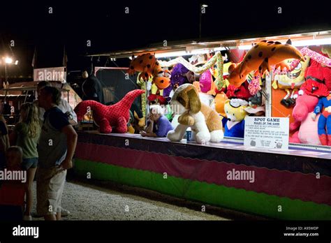 Carnival Games At Larimer County Fair Colorado Stock Photo Alamy