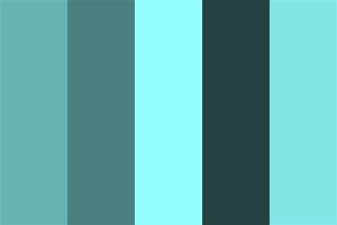 Shades Of Teal Inspired Color Palette In 2020 Teal Color Palette Red