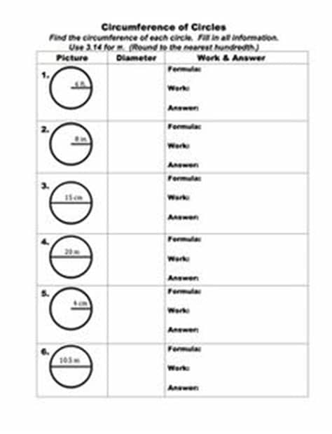 Area and Circumference of a Circle | Geometry - Circle ...