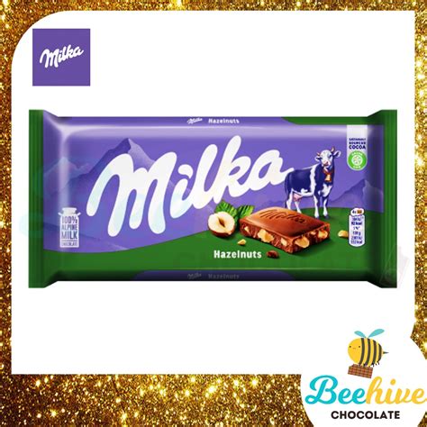 Milka Hazelnut Chocolate 100g