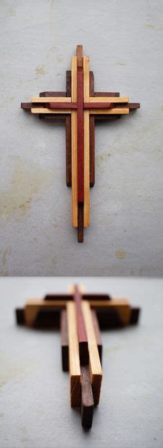 This Beautiful And Sturdy 9 Inch Tall Wooden Cross Was Handcrafted With