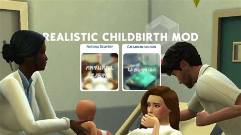 Realistic Birth Mod Sims 4 2022