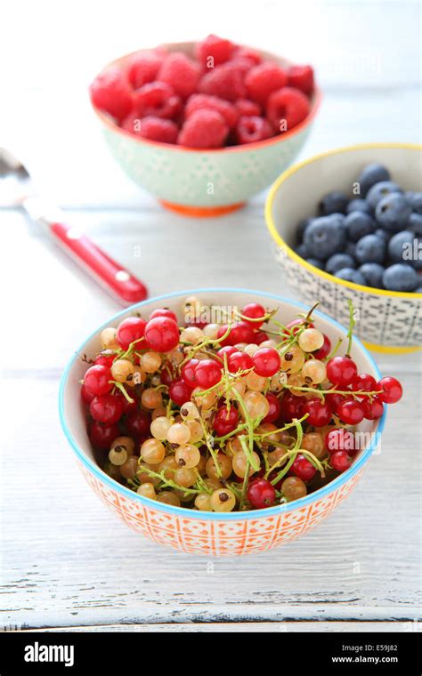 Mixed Berries Bowl Hi Res Stock Photography And Images Alamy