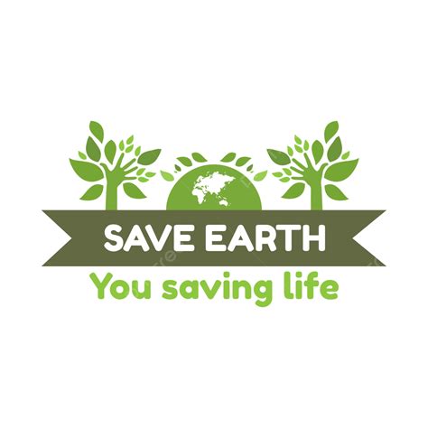 Save Earth Vector Design Images Your Save Earth You Saving Life Save