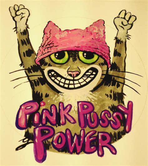Pink Pussy Power Georgia Artist