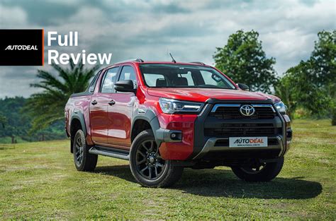 2021 Toyota Hilux Conquest 4x4 Review Autodeal Philippines