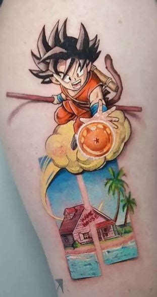 60 Awesome Goku Tattoos For Dragon Ball Z Fans Tattoo Me Now