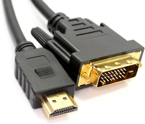 Kenable Dvi D 241pin Male To Hdmi Digital Video Cable Lead
