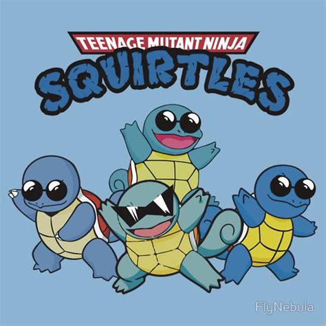 Teenage Mutant Ninja Squirtles By Flynebula Pokemon Blastoise Pokemon Teenage Mutant Ninja