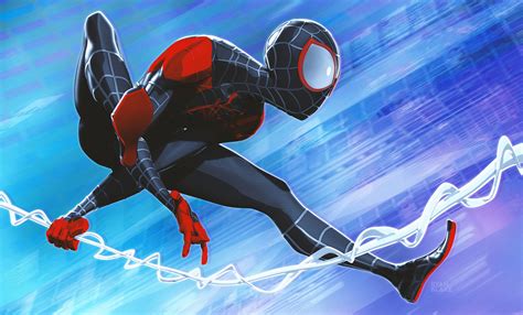 Movie Spider Man Into The Spider Verse K Ultra Hd Wallpaper By Ryan Blake