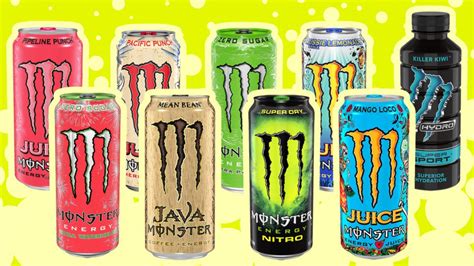 9 Best Monster Energy Drink Flavors To Try In 2022 Taste Test